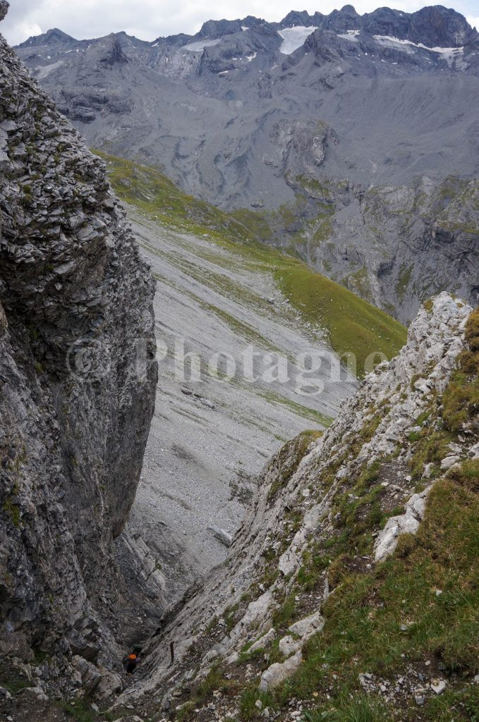 Passage raide Ortler