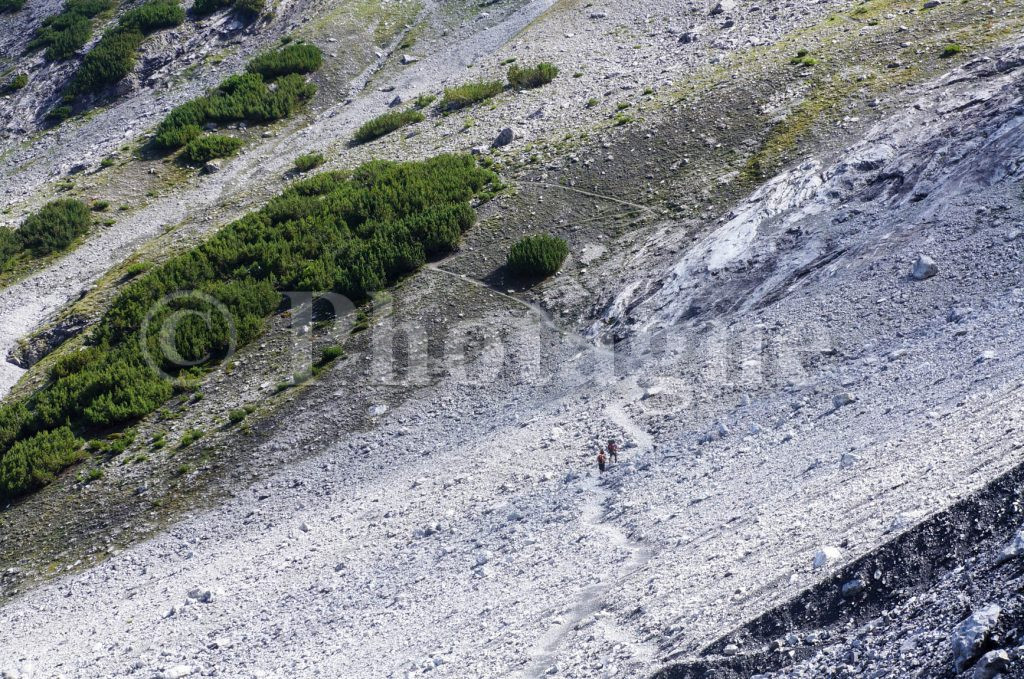 Chemin refuge Payer - Dolomites en bivouac