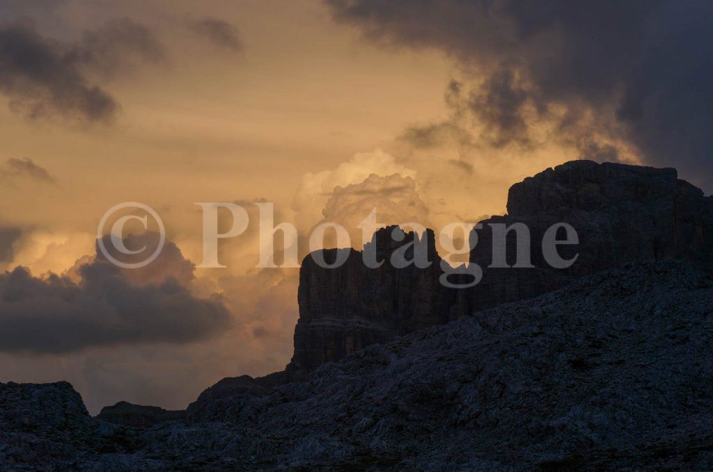 Coucher de soleil Sella