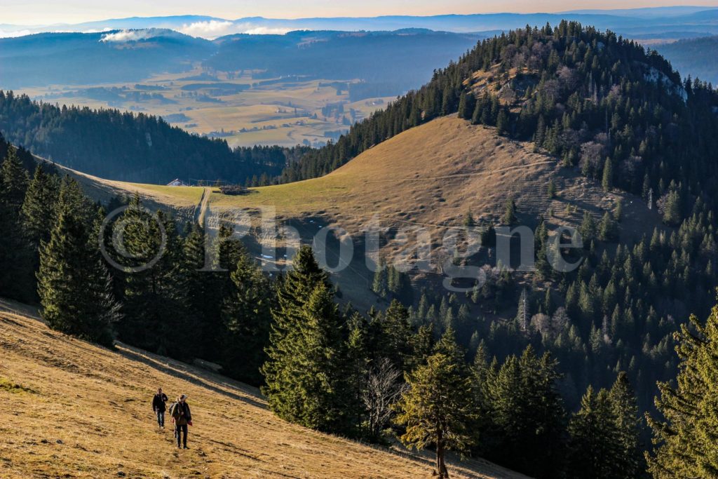 En montant vers le Chasseron