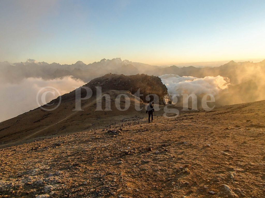 The ridge of Tabor in the evening