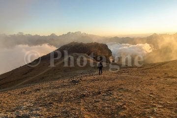 The ridge of Tabor in the evening