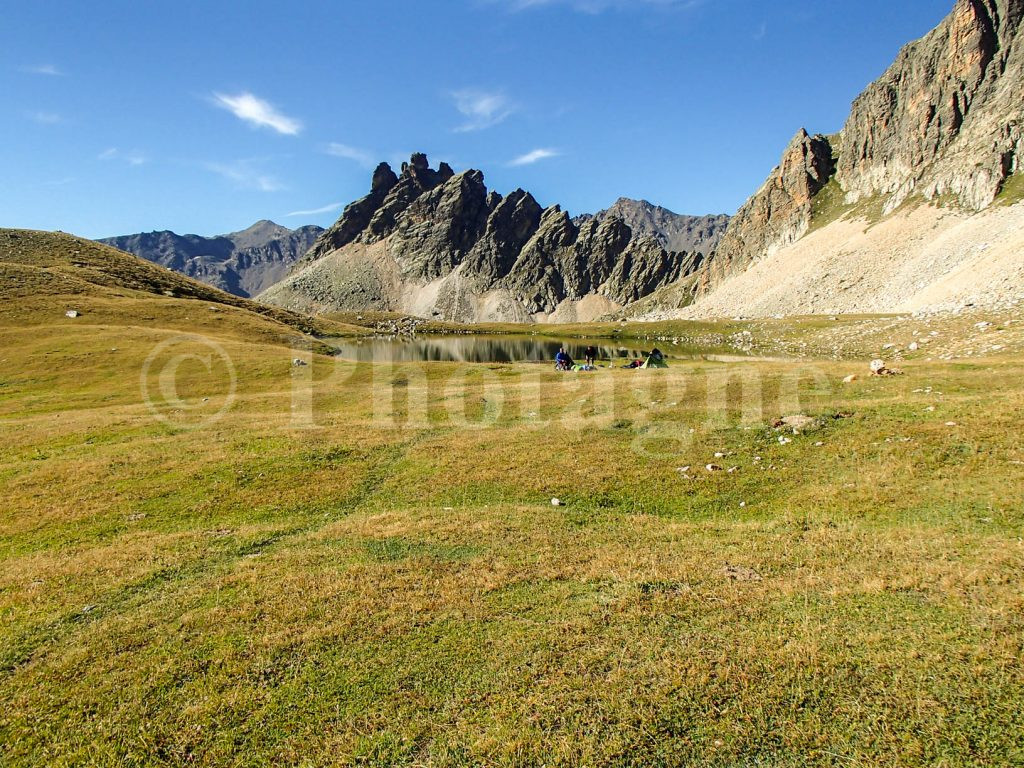 Un bel endroit de bivouac