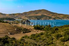 Paulilles beach and Fort Béar in Banyuls