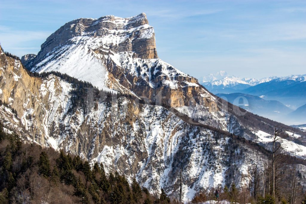 The Dent de Crolles from the Grands Crêts