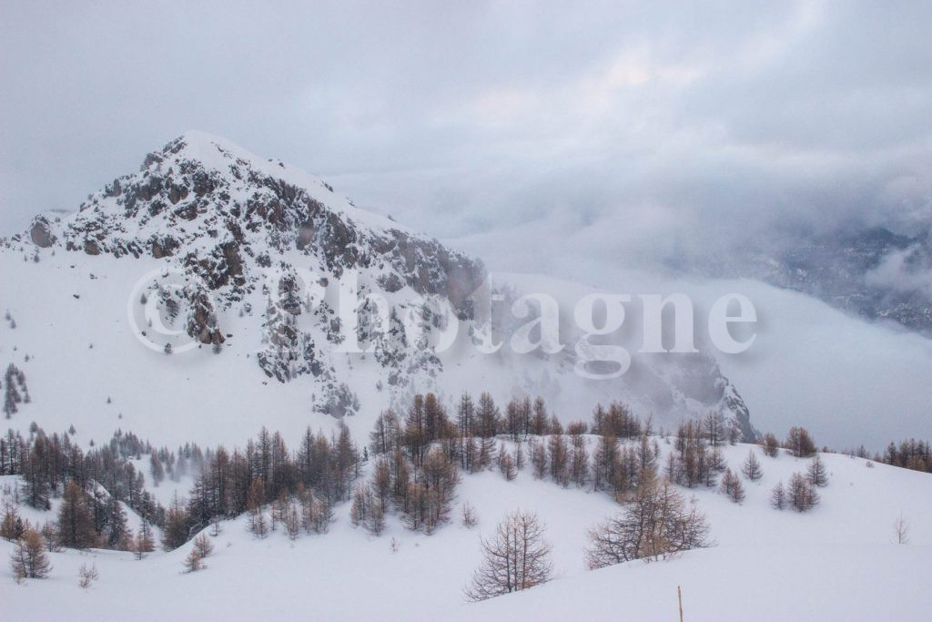 La Roche Charnière, dietro la testa di Vautisse