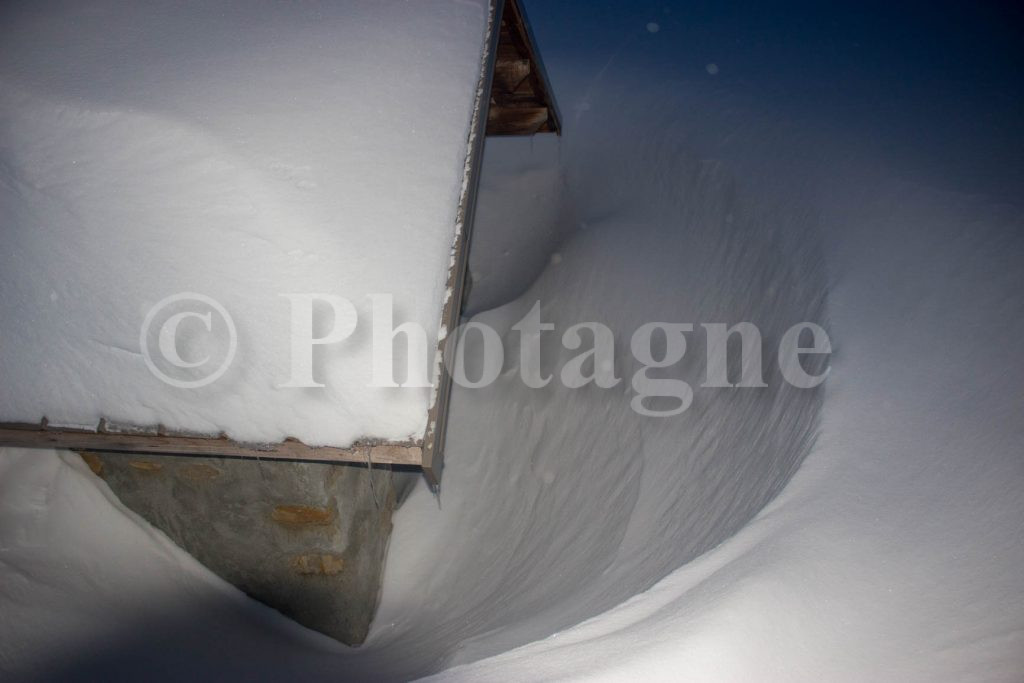 La cabane de l'Alp sous 3m de neige !