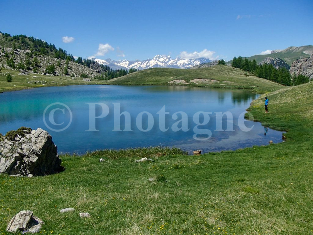 Le lac du Lauzet, un endroit de bivouac idéal !