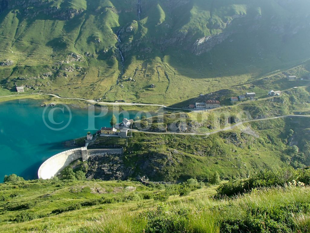 Le lac de Malciaussia, en descendant du bivouac au lac noir