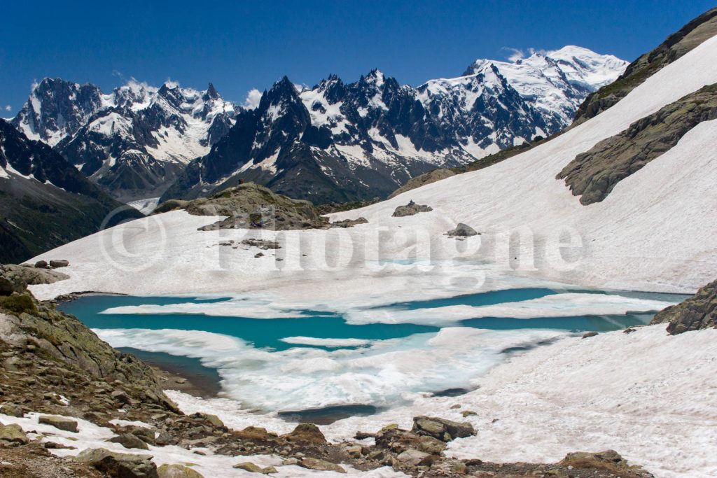 Lac Blanc lives up to its name!