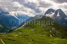 The mountain pastures near La Balme