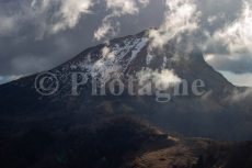 Le Mont Prana sous l'orage