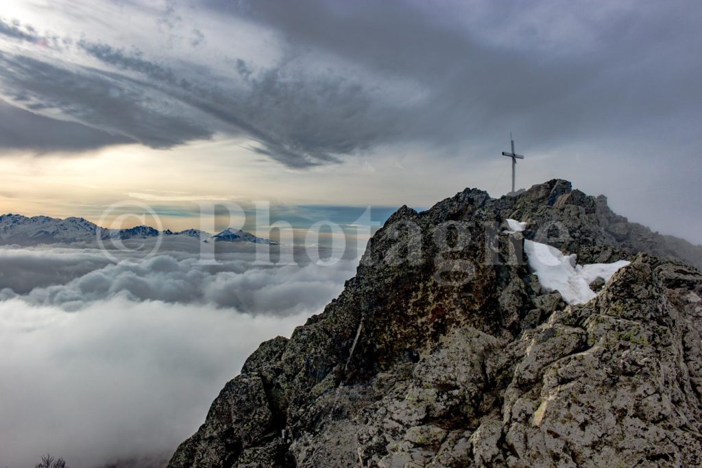 The summit of San Petrone