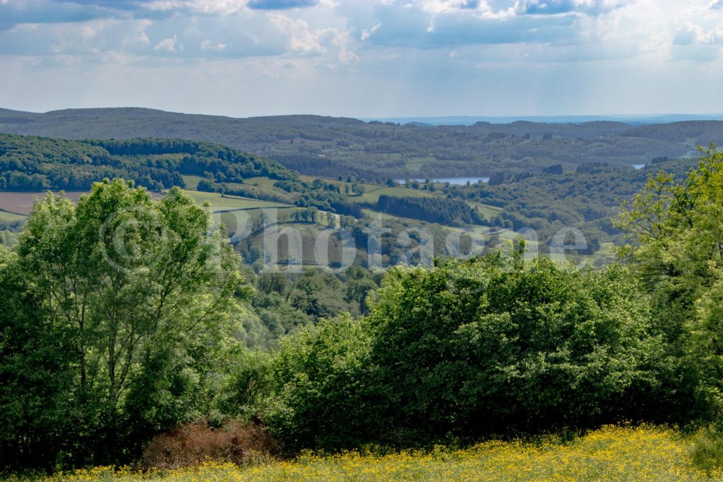 Vista da Ouroux-en-Morvan