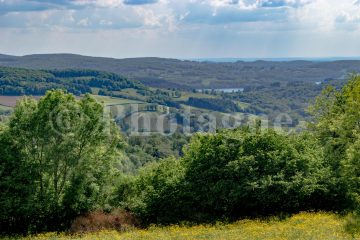 View from Ouroux-en-Morvan