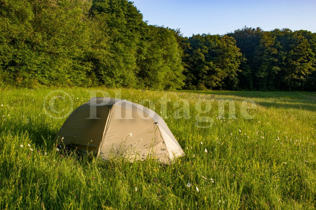 A nice bivouac on the crossing of the Morvan...