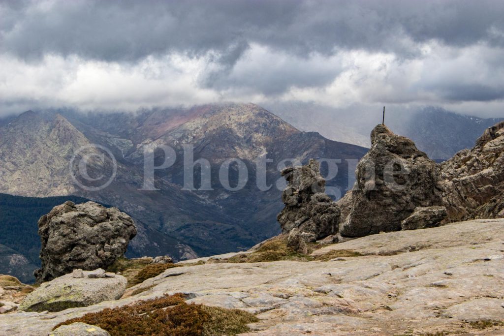 Vue sur le Haute-Corse depuis le point culminant