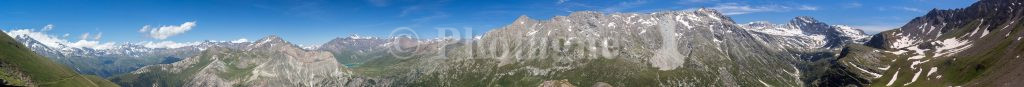 Point de vue depuis le lac du Liael