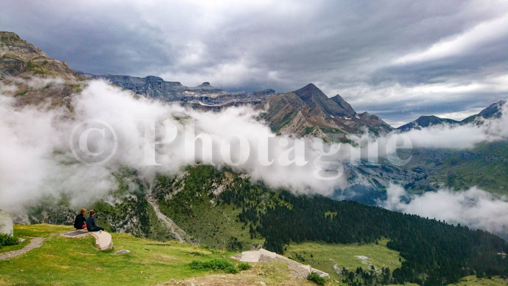 Depuis le refuge des Espuguettes le soir