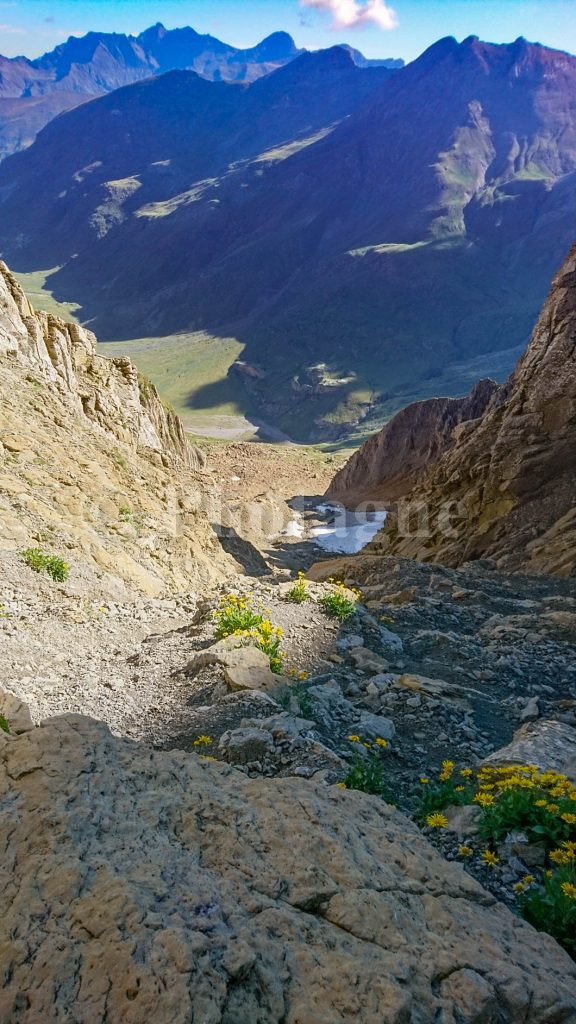 Montée à la brèche de Tuquerouye