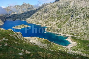 Lac de Mar, on the High Pyrenean Hike
