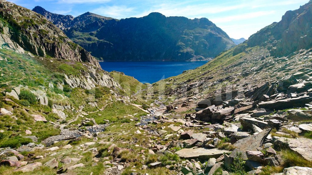 l'Estany de Certascan, sur la Haute Randonnée Pyrénéenne