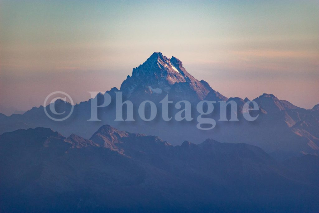 Mont Viso from Rochemelon