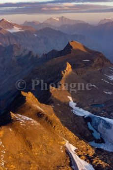 Ligne de crête depuis le Rochemelon