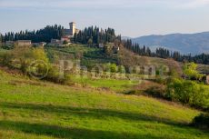 Castello del Trebbio al mattino