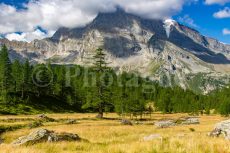 Alpe Veglia, mountain landscape in summer