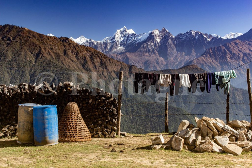 Linen, basket and Kusum Kanguru