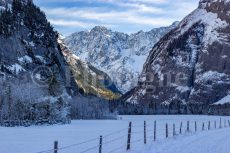 Valle di Kander sotto la neve