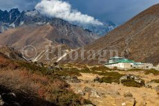 Orsho in the evening, on the trek of the three passes