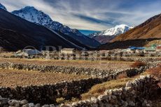 Dingboche in the morning