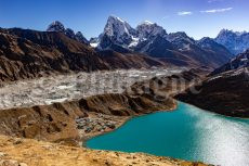 Gokyo from Gokyo Ri