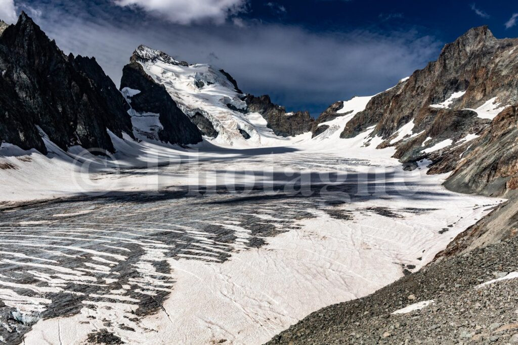 Glacier Blanc and Barre des Écrins