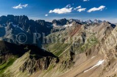 The Écrins from the Col de Prelles