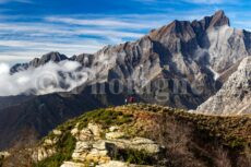 Sulla strada per Monte Sagro