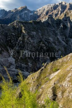 Monte Tambura au printemps