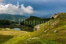 Lac Vert sous l'orage