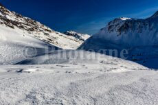 Il Col d’Arsine in inverno