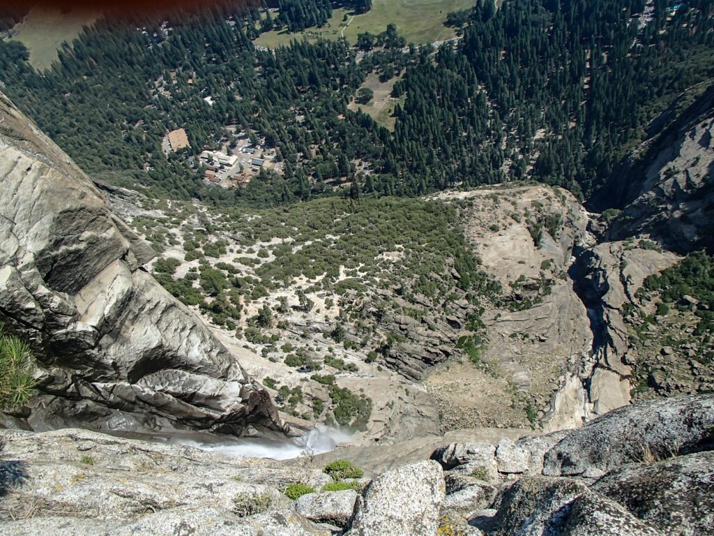 Yosemite falls du dessus