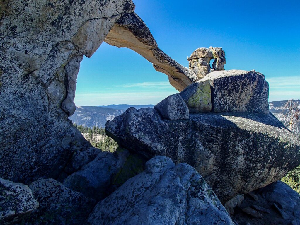Indian Arch lors de mon trek à Yosemite