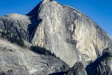 La majestueuse paroi du Half Dome