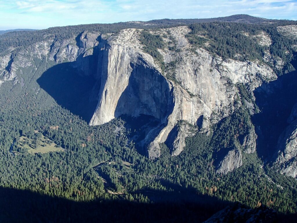 El Capitan au matin lors de mon trek à Yosemite